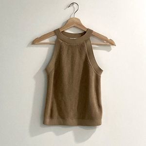 & other Stories Knitted Cropped Tank
